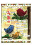 Birds Colorful Prints by Diane Stimson