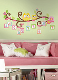 Scroll Tree Letter Branch Peel & Stick Giant Wall Decal Autocollant mural