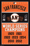 San Francisco Giants World Series Champions Print