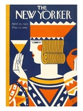 The New Yorker Cover - April 25, 1925 Giclee Print by Ilonka Karasz