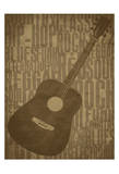 Guitars Print by Jr., Enrique Rodriguez