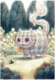 Cheshire Surprise Print by Kei Acedera
