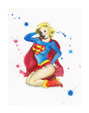 Supergirl Edition limitée par Lora Zombie