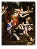 Diana's Hunt, 1616-17 (Detail) Giclee Print by Domenichino 
