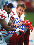 Jeremy Shockey on the Bench with Tiki Photo