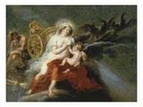 The Birth of the Milky Way with Juno Breastfeeding Baby Hercules, 1636-37 Giclee Print by Sir Peter Paul Rubens