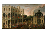 Le Banquet Des Amazones (The Amazons' Banquet) Giclee Print by Claude Deruet