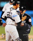 Jorge Posada with Yogi Berra Vertical Photo Jorge Posada with Yogi Berra Vertical Photo