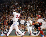 David Ortiz Swing vs Angels Photographie