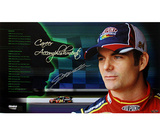 Jeff Gordon Signed Career Accomplishments 11x19 Panoramic Photo