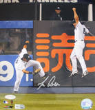 Melky Cabrera Robbing HR vs Red Sox w/ Damon Celebrating Photo