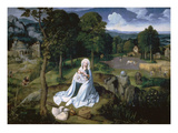 The Rest on the Flight into Egypt Giclee Print by Joachim Patenier or Patinir