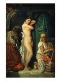 Bath in the Harem 1849 Giclee Print by Theodore Chasseriau