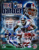 Tiki Barber Legends Collage Signed Photographie