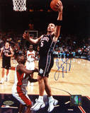 Jason Kidd Nets Lay-up vs. the Warriors Foto