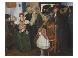 Wedding at Ansó, 1904 Giclee Print by Vazquez Carlos Ubeda