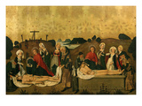 Christ's Deposition from the Cross and in the Sepulchre, 1462-4 Giclee Print by Gaspard Isenmann