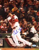 Mike Lowell 2007 World Series Swing Autographed Photo (Hand Signed Collectable) Photo