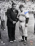 Yogi Berra with Babe Ruth Photographie