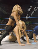 Michelle McCool Action Autographed Photo (Hand Signed Collectable) Photo