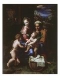 Holy Family of the Pearl, C. 1518-20 Reproduction procédé giclée par Raphael 