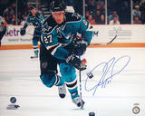 Jeremy Roenick San Jose Sharks Skating Up Ice Horizontal Photo