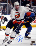 Trent Hunter Islanders Vs. Thrashers Foto