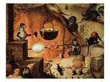 Hell, from the Last Judgement (Detail) Giclee Print by Pieter Huys