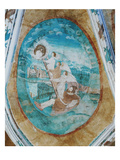 Jacob's Ladder, Old Testament Scenes, Gothic Ribbed Vault, 1562 Giclee Print by Juan Gerson