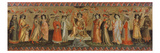 The Seven Liberal Arts, with Ptolemy, Cicero, Aristotle, Euclid, Pythagoras and Tubalcain, C. 1435 Giclée-tryk af Giovanni dal Ponte