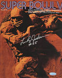 Leeroy Jordan Super Bowl V Program Cover Fotografía