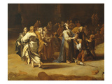 Jesus Healing a Deaf-Mute, 1635, Detail Giclee Print by Bartholomeus Breenbergh