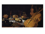 Still Life with Musical Instruments, 1623 Giclee Print by Pieter Claesz