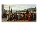 I Funerali Di Buondelmonte (Funeral of Buondelmonte), 1860 Giclee Print by Saverio Altamura