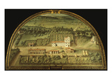 Colle Salvetti, Tuscany, Italy, from Series of Lunettes of Tuscan Villas, 1599-1602 Giclee Print by Giusto Utens