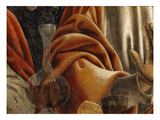Carafe, Bread and Glass of Wine in Front of Saint Peter, from the Last Supper, Fresco C.1444-50 Giclee Print by Andrea Del Castagno