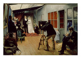 Noce Chez Le Photographe (Wedding at the Photographer's) Giclee Print by Pascal Adolphe Jean Dagnan-Bouveret