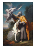 The Sacrifice of Isaac, 1858 Giclee Print by Santiago Rebull