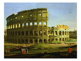 Colosseum, from the Colosseum and the Roman Forum (Inv 884), Detail Giclee Print by Gaspar van Wittel