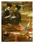 Two Jesuits in Discussion, from Saint Raymond of Penafort, Counsellor to Pope Gregory IX Giclee Print by Alonso Antonio Villamor