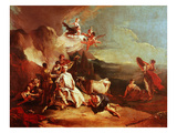 The Rape of Europa, C.1725 Giclee Print by Giambattista Tiepolo