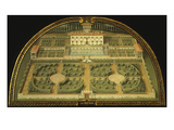 La Petraia Villa, Built for the De Medici Family, Tuscany, Italy, from Series Giclee Print by Giusto Utens