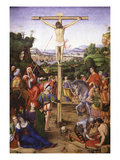 Crucifixion, Oil on Wood, 1503 Giclee Print by Andrea Solario