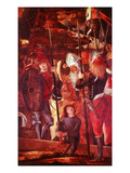 Halberdiers and Old Men, 1493-1500 Giclée-tryk af Vittore Carpaccio Halberdiers and Old Men, 1493-1500 Giclée-tryk af Vittore Carpaccio