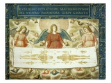 Angels Carrying the Holy Shroud, Deposition of Christ, 17th Century Giclee Print by Giovanni Battista Della Rovere