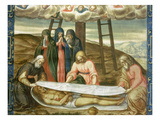 Christ Wrapped in the Holy Shroud, Deposition of Christ, 17th Century Giclee Print by Giovanni Battista Della Rovere