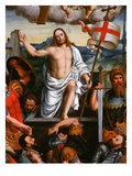 Christ Emerging from the Tomb, the Resurrection, from the Brotherhood of St Antony Giclee Print by Giuseppe Giovenone