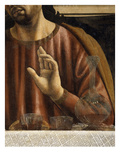 Hand of Saint James with Glasses and Carafe, from the Last Supper, Fresco C.1444-50 (Detail) Giclee Print by Andrea Del Castagno