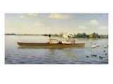 On the Thames, 1878 Giclee Print by Giuseppe De Nittis