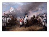 Surrender of General Lord Cornwallis at Yorktown, 19 October 1781, Painted 1820. Giclee Print by John Trumbull